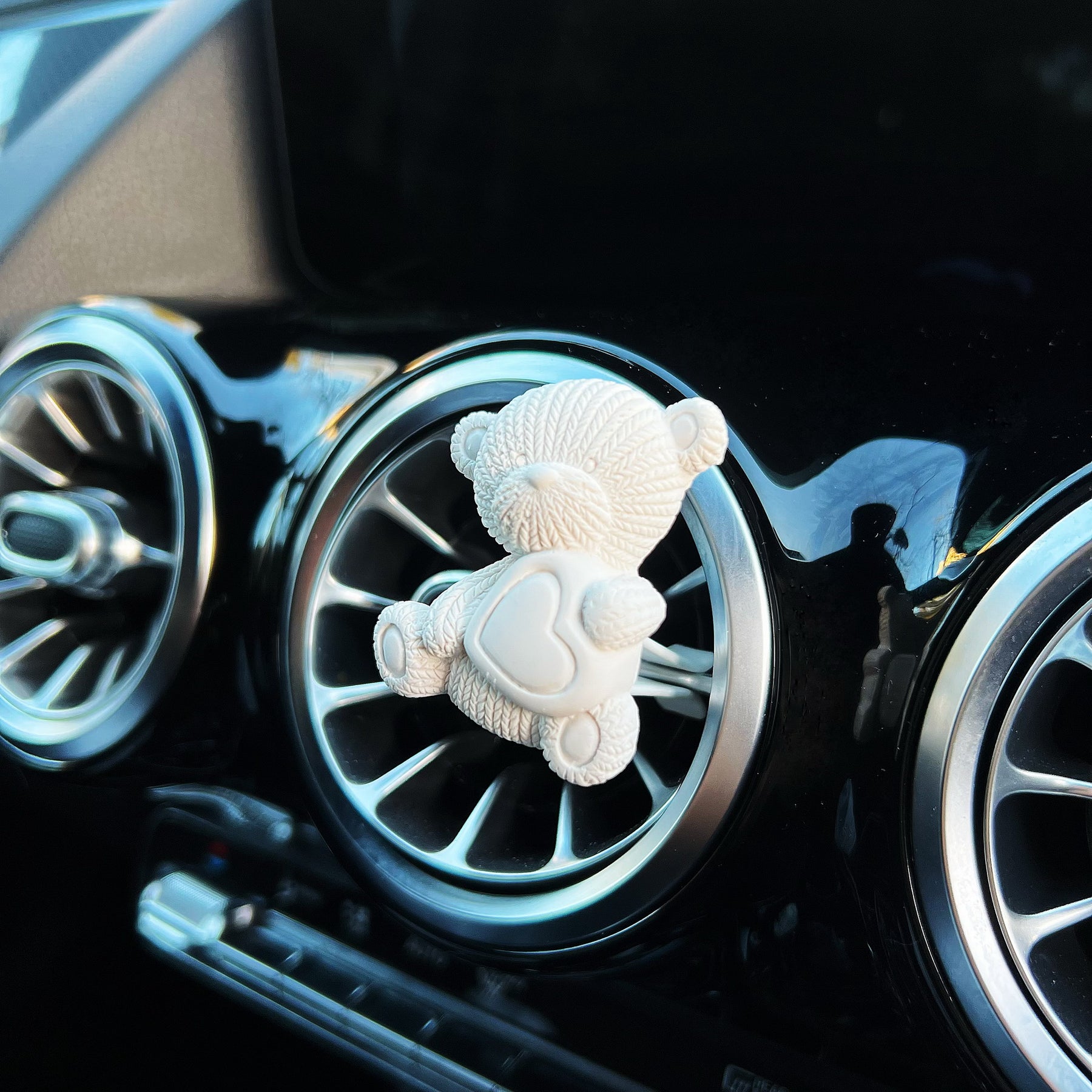 Baby Teddy Bear Car Air Freshener - Air Vent Clips | LMJ Candles