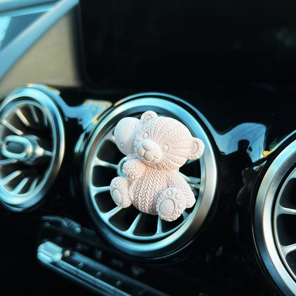 Baby Teddy Bear Car Air Freshener - Air Vent Clips | LMJ Candles