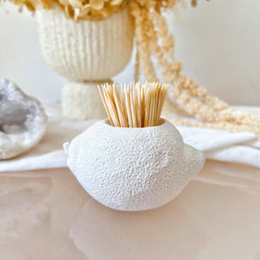 Handcrafted Lemon Shaped Toothpick Holder - LMJ Candles