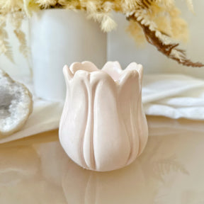 Handcrafted Tulip Flower Candle Holder | LMJ Candles