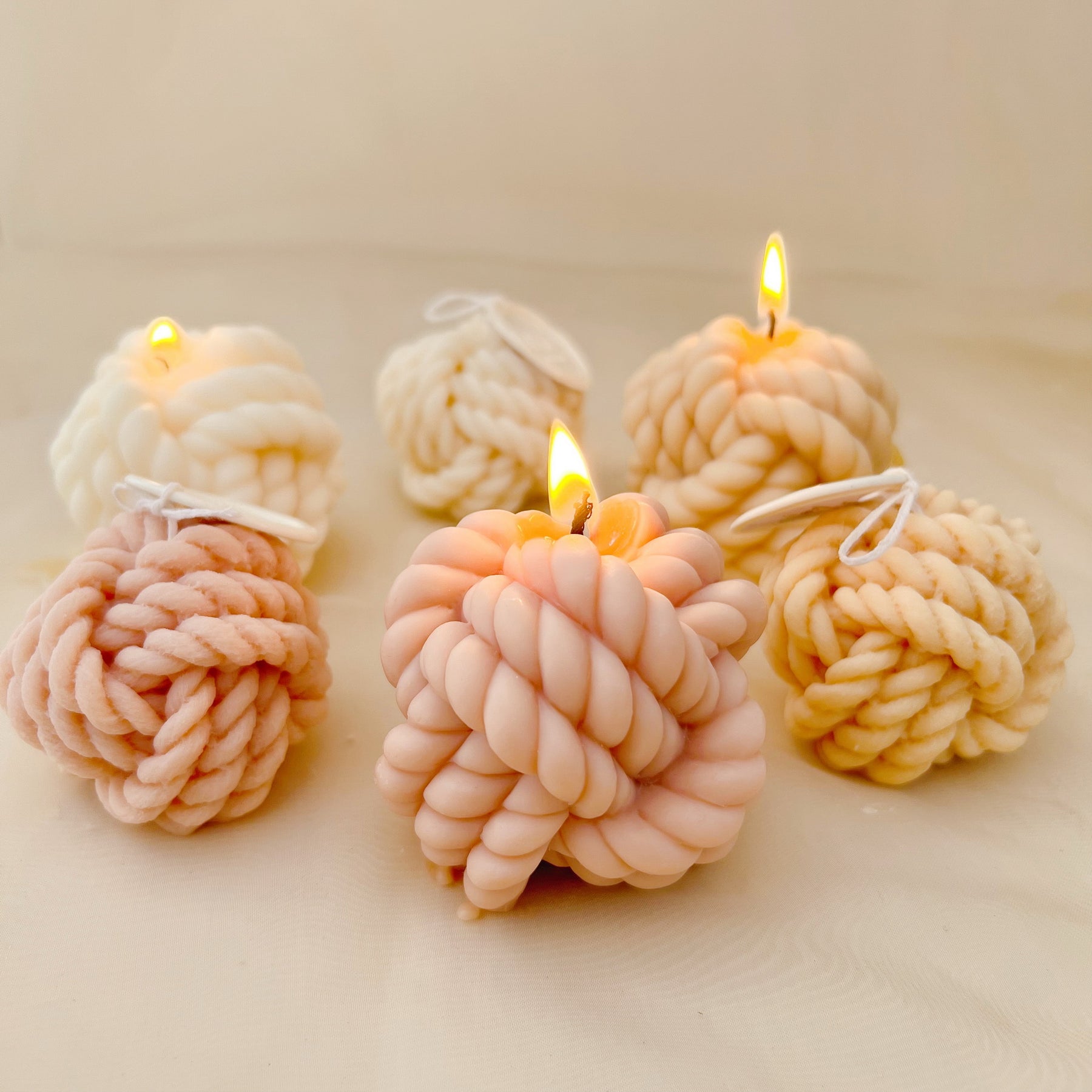 Yarn Ball Scented Soy Candle - Unique Home Décor | LMJ Candles