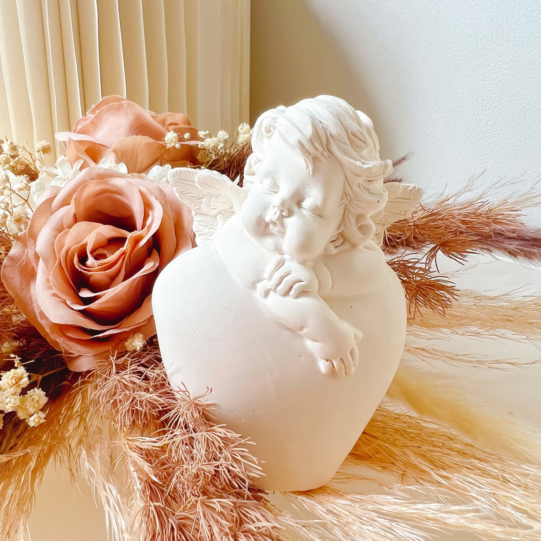 Handmade Winged Angel Home Décor Set of 2 | LMJ Candles