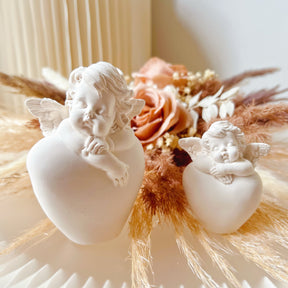 Handmade Winged Angel Home Décor Set of 2 | LMJ Candles