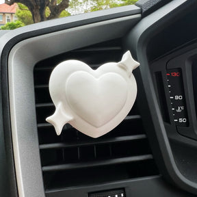 Love Heart Air Freshener - Car Vent Clip Car Diffuser | LMJ Candles