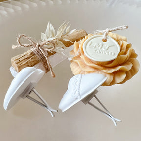 Bride & Groom Car Air Freshener Set of 2 - Car Vent Clip | LMJ Candles