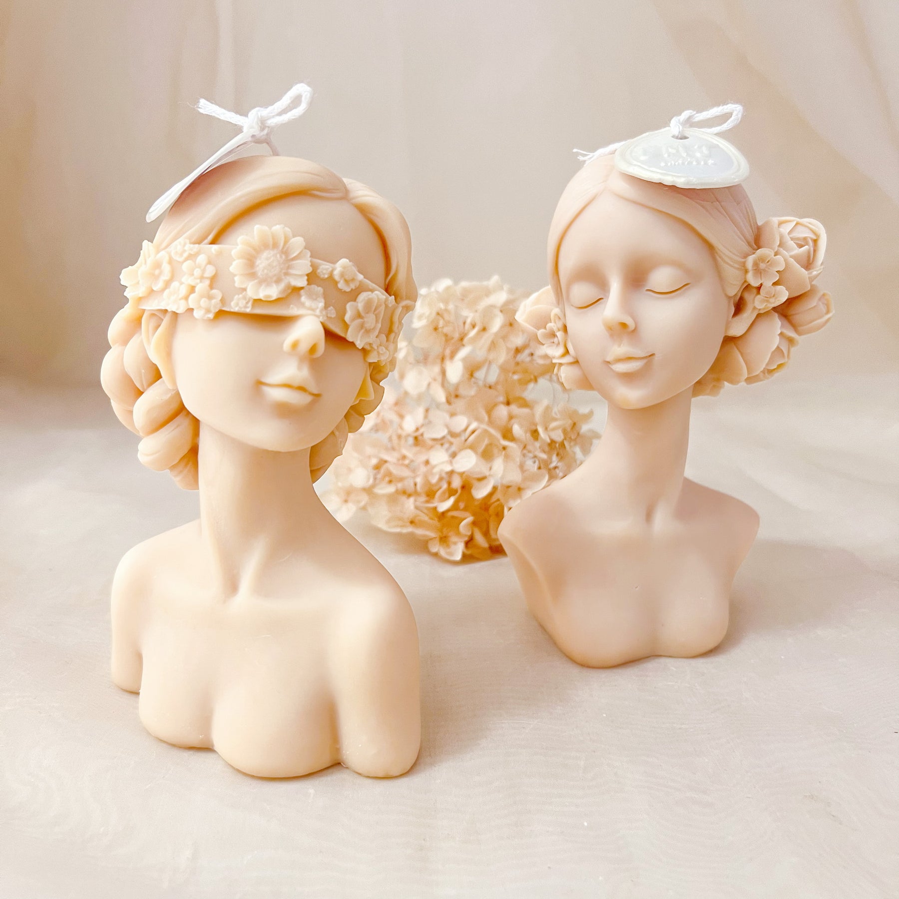Flower Girl Scented Soy Candle - Blindfold Body Candle | LMJ Candles