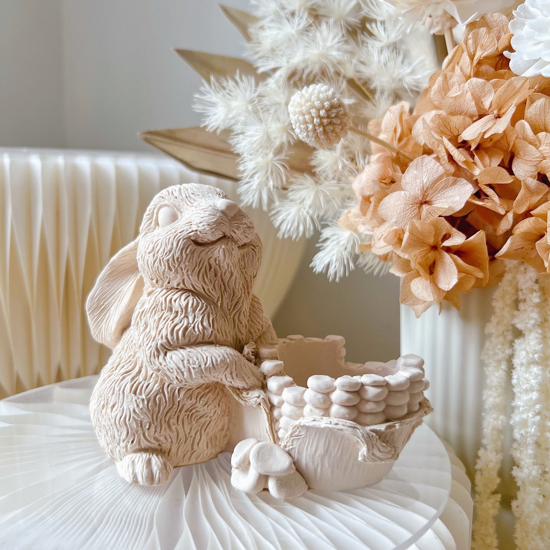 Handcrafted Cute Bunny Home Décor | LMJ Candles