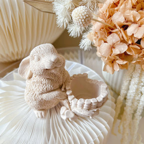 Handcrafted Cute Bunny Home Décor | LMJ Candles
