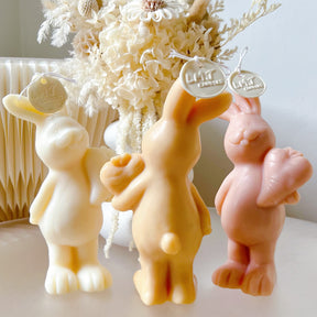 Carrot Bunny Scented Soy Candle - Easter Gift & Décor | LMJ Candles