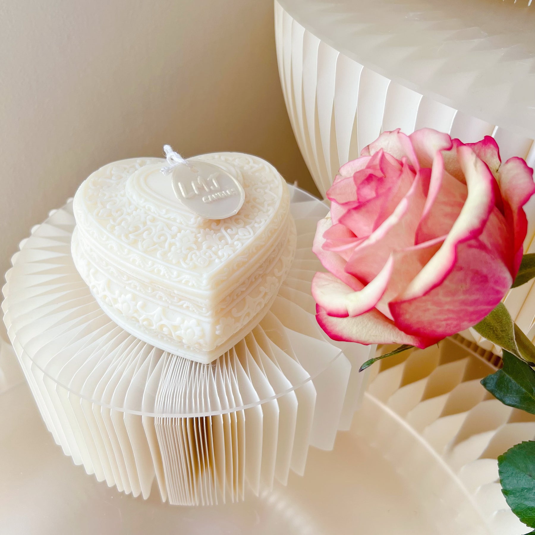 Heart Keepsake Box Scented Decorative Soy Candle | LMJ Candles