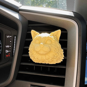 Kitty Cat Air Freshener - Car Vent Clip | LMJ Candles