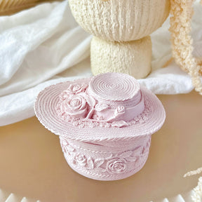 Handcrafted Hat Shaped Trinket Box | LMJ Candles