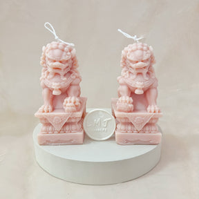 Imperial Guardian Lions Candle - Asian Inspired Candle | LMJ Candles
